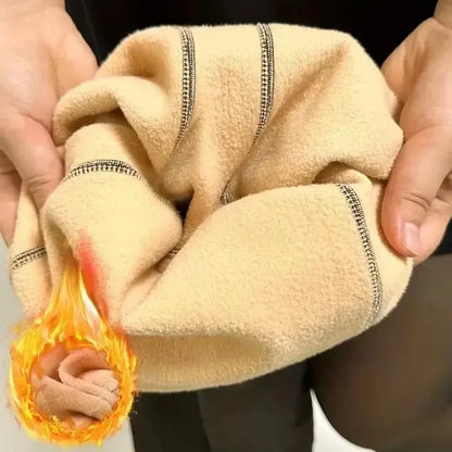 Winter Warm Thermal Tights Fleece Lined Leggings Women's Plush Soft Winter Stockings Cold Weather Pantyhose for Daily Wear