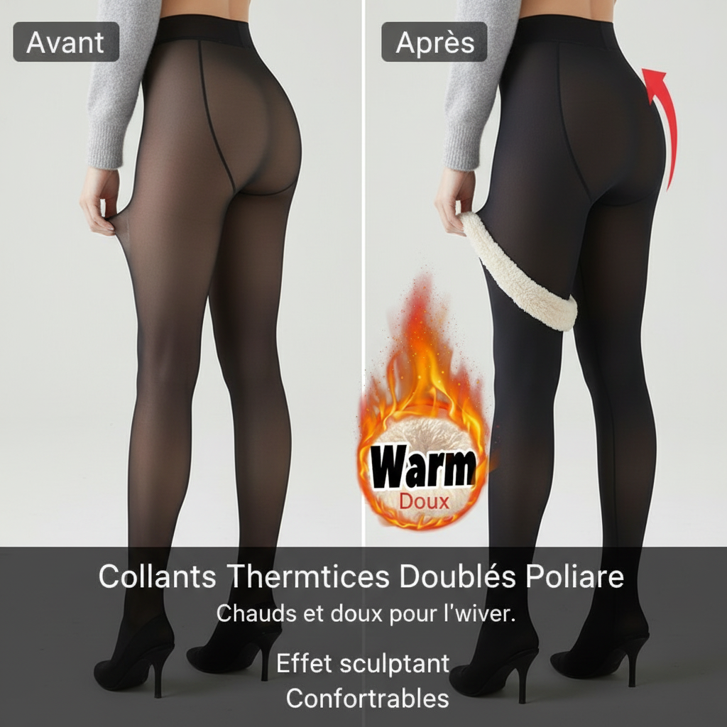 Winter Warm Thermal Tights Fleece Lined Leggings Women's Plush Soft Winter Stockings Cold Weather Pantyhose for Daily Wear